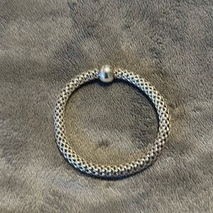 Vintage Silpada Woven Silver Bracelet